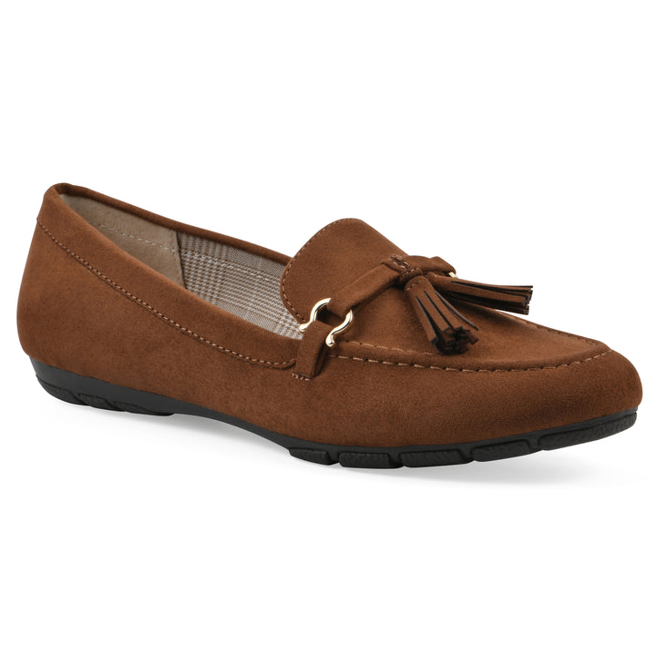 Gush Loafer - Whiskey Fabric