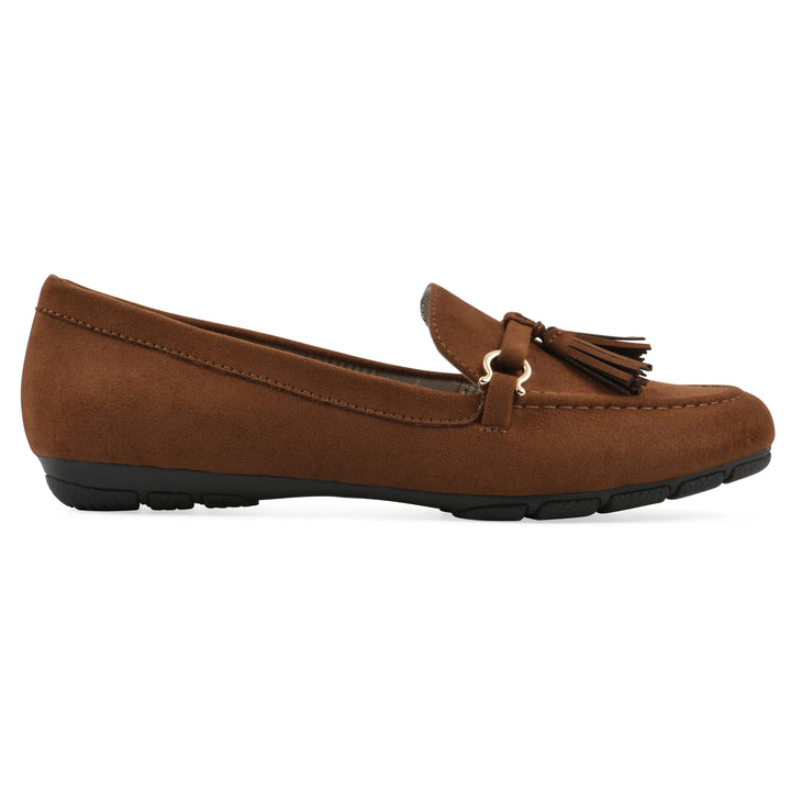 Gush Loafer - Whiskey Fabric