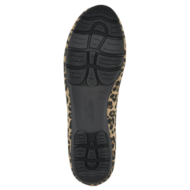 Gush Loafer - Tan Leopard Print