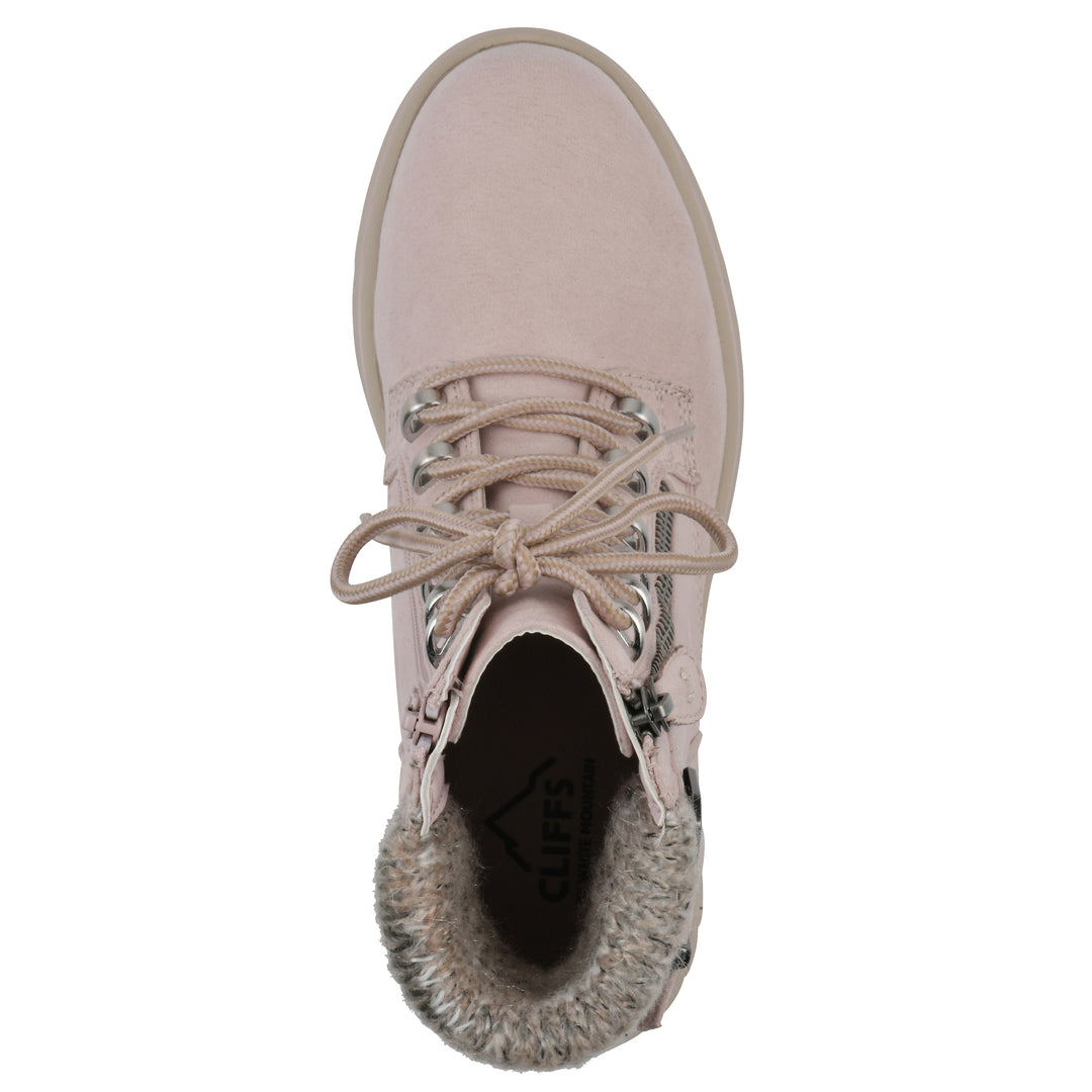 Hearten Bootie - Pale Pink