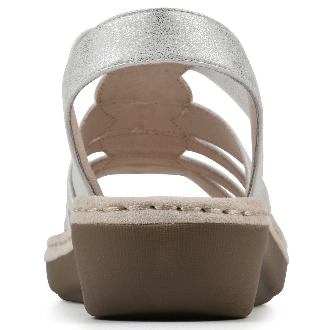 Camryn Sandal - Silver Metallic