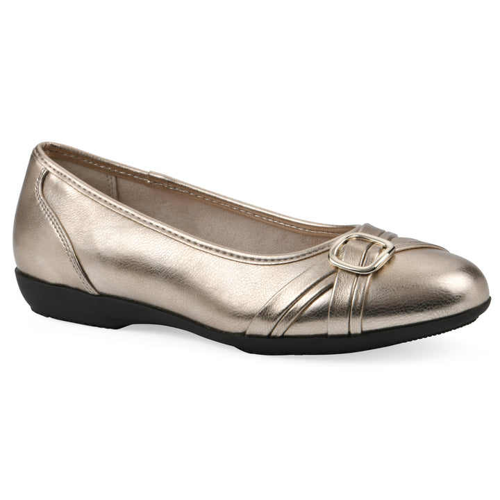 Calming Flat - Light Gold Metallic