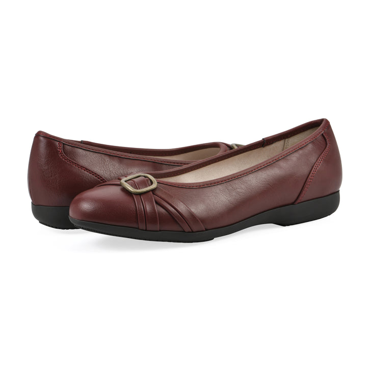 Calming Flat - Burgundy