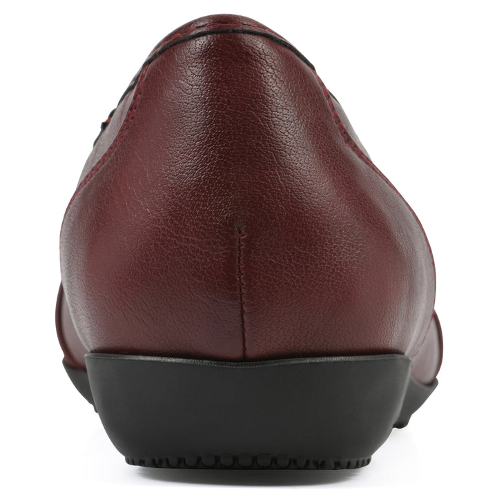 Calming Flat - Burgundy