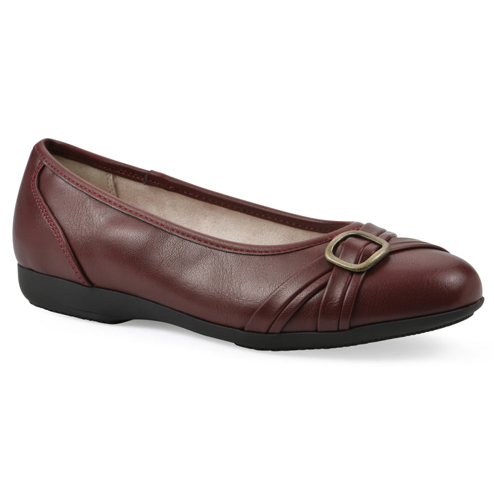 Calming Flat - Burgundy