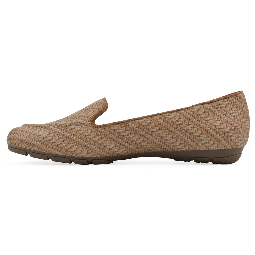 Gutsy Loafer - Tan Raffia