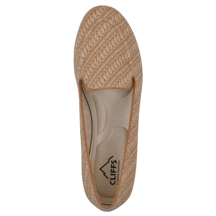Gutsy Loafer - Tan Raffia