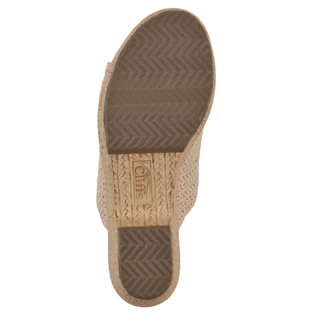 Biando Heeled Sandal - Natural Raffia