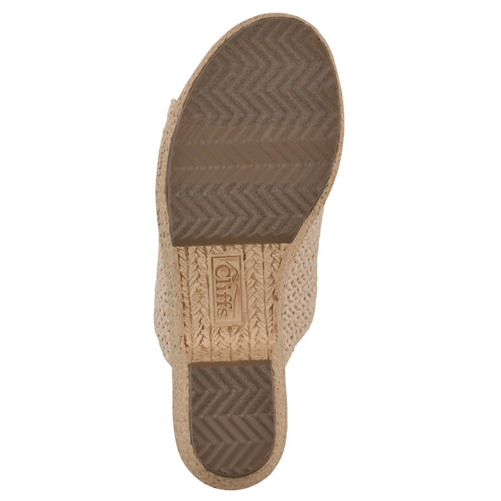 Biando Heeled Sandal - Natural Raffia