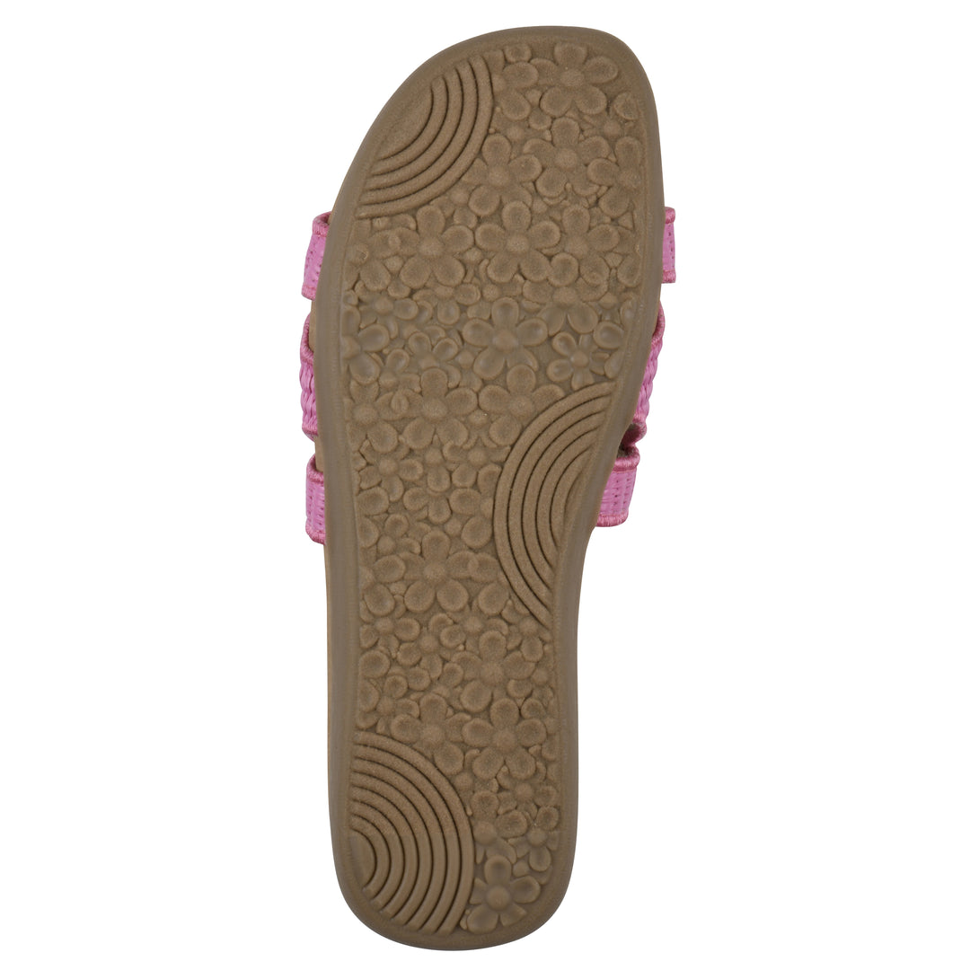 Fraly Sandal - Fuchsia Raffia