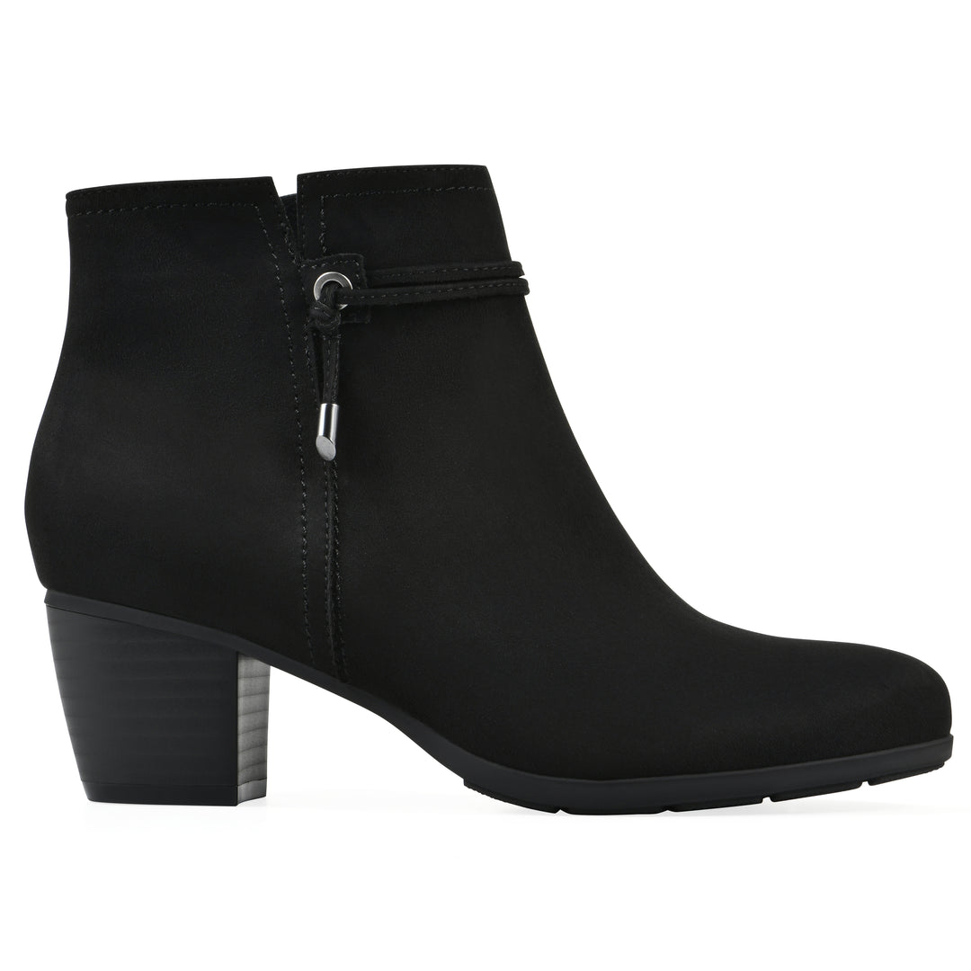 Angelo Bootie - Black Fabric