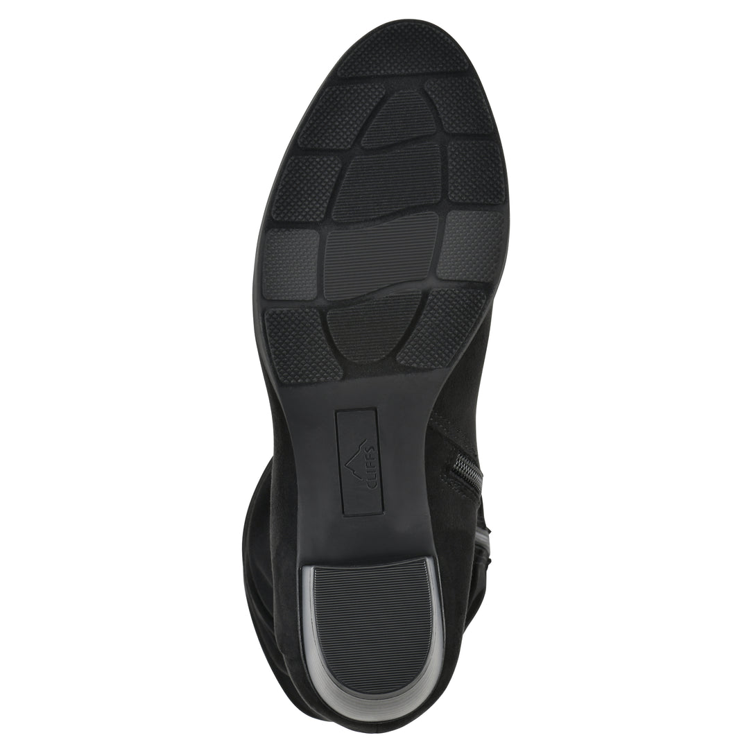 Angelie Boot - Black Fabric