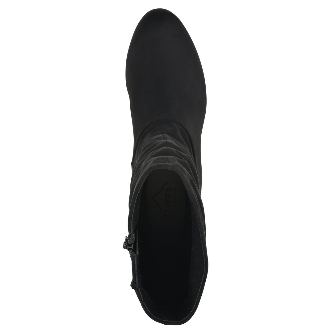 Angelie Boot - Black Fabric