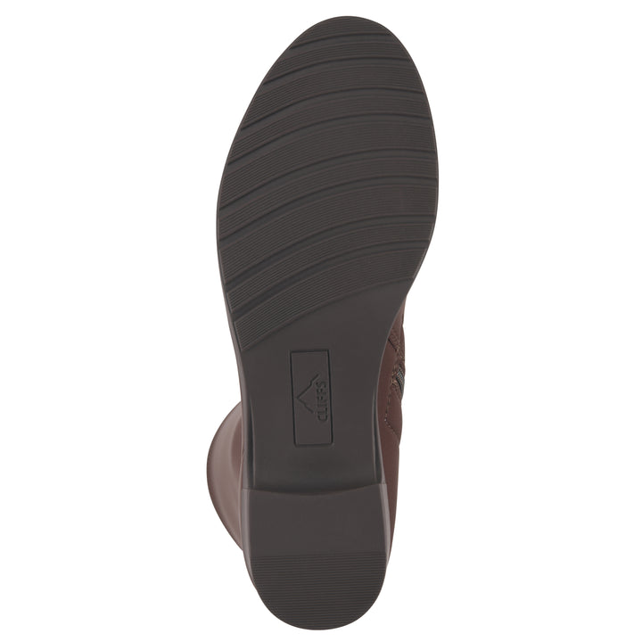 Humbert Tall Boot - Brown Fabric