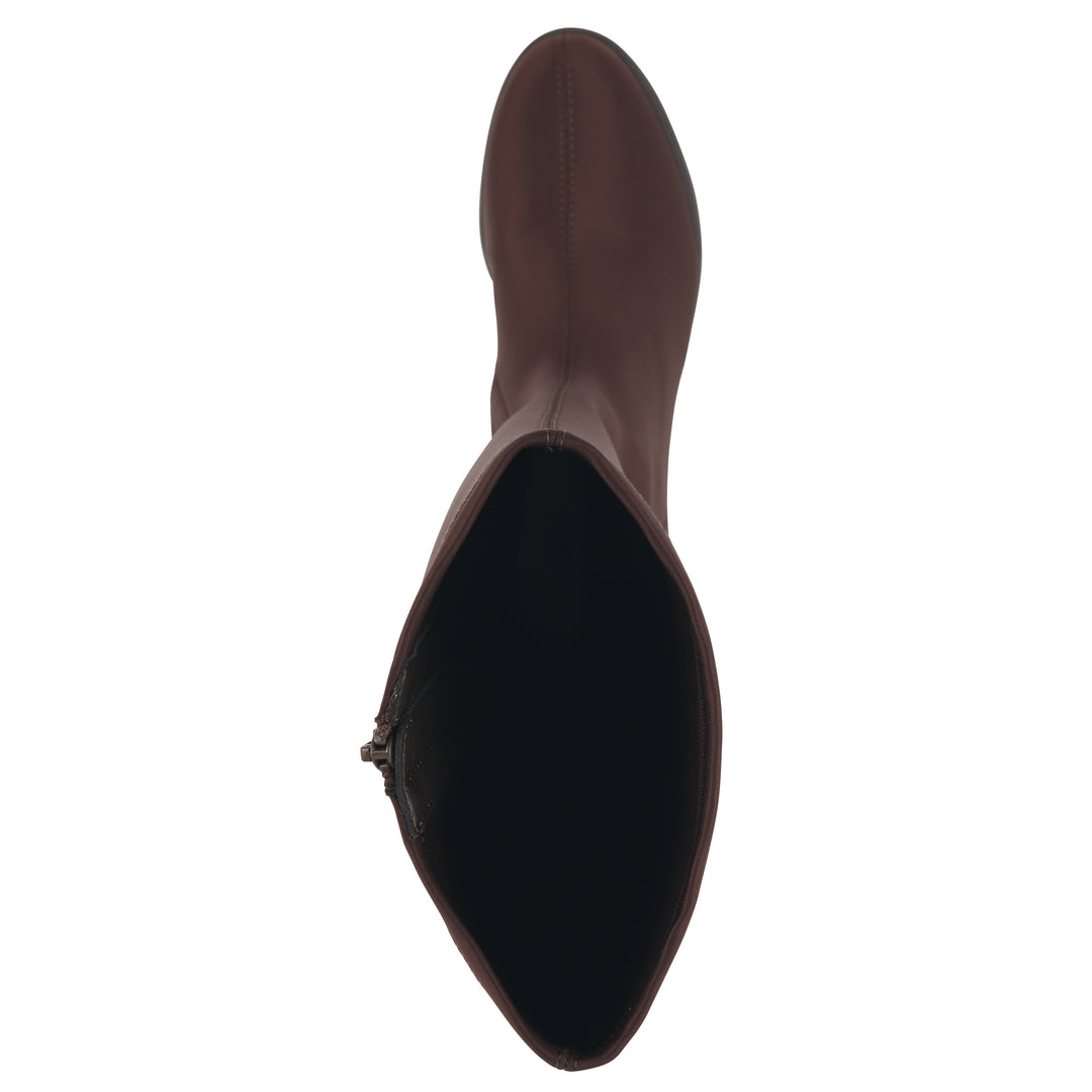 Humbert Tall Boot - Brown Fabric