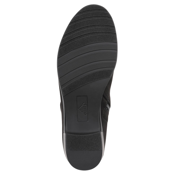 Huda Bootie - Black Fabric