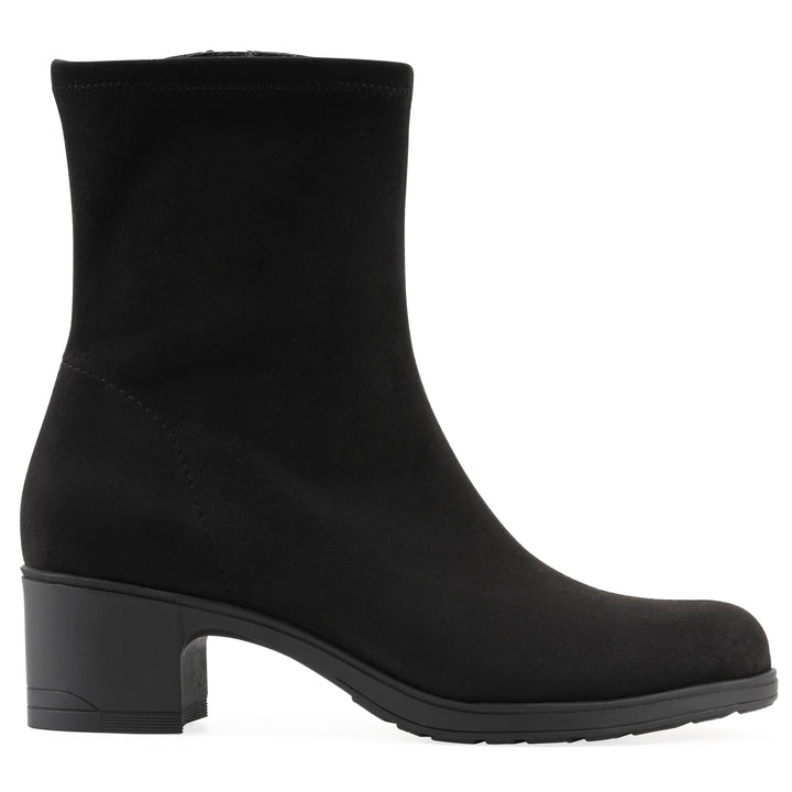 Huda Bootie - Black Fabric