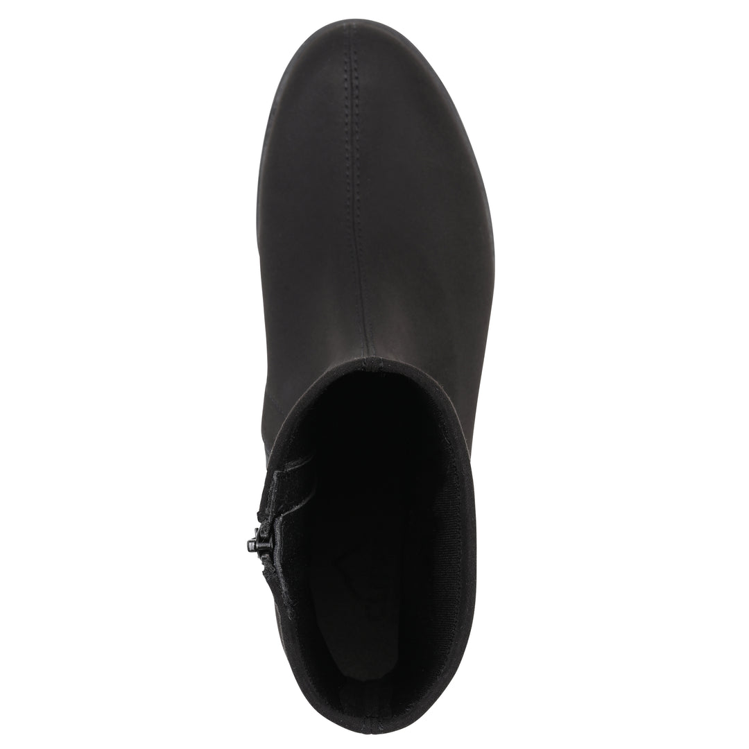 Huda Bootie - Black Fabric