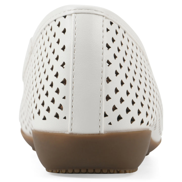 Carris Ballet Flat - White