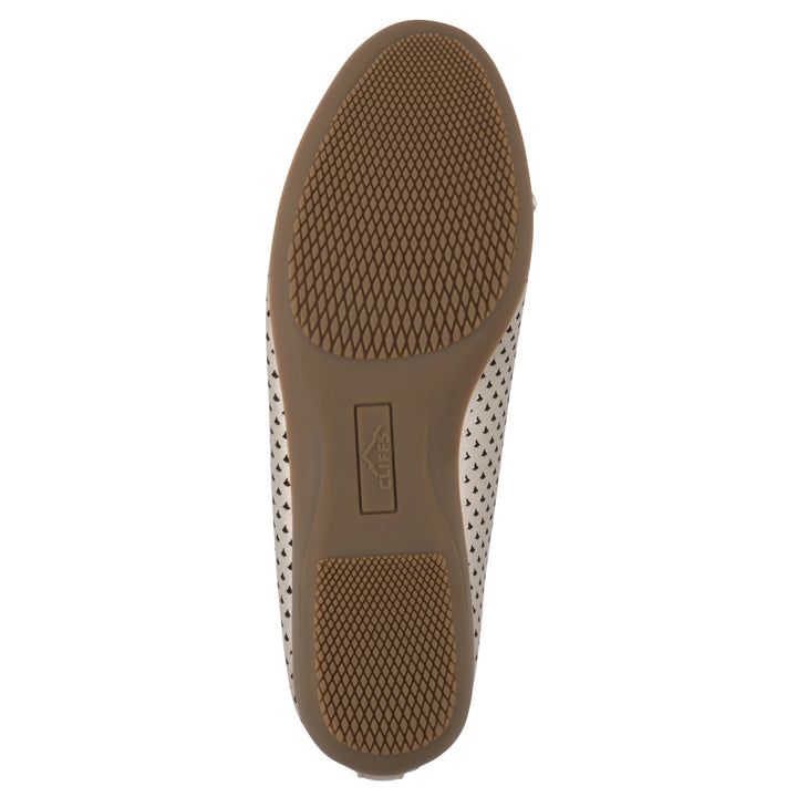 Carris Ballet Flat - Platino Metallic