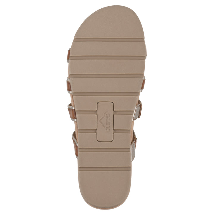 Tinarose Sandal - Cognac with Pale Gold