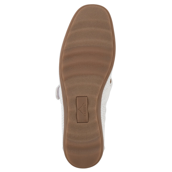 Cordette Flat - White Fabric
