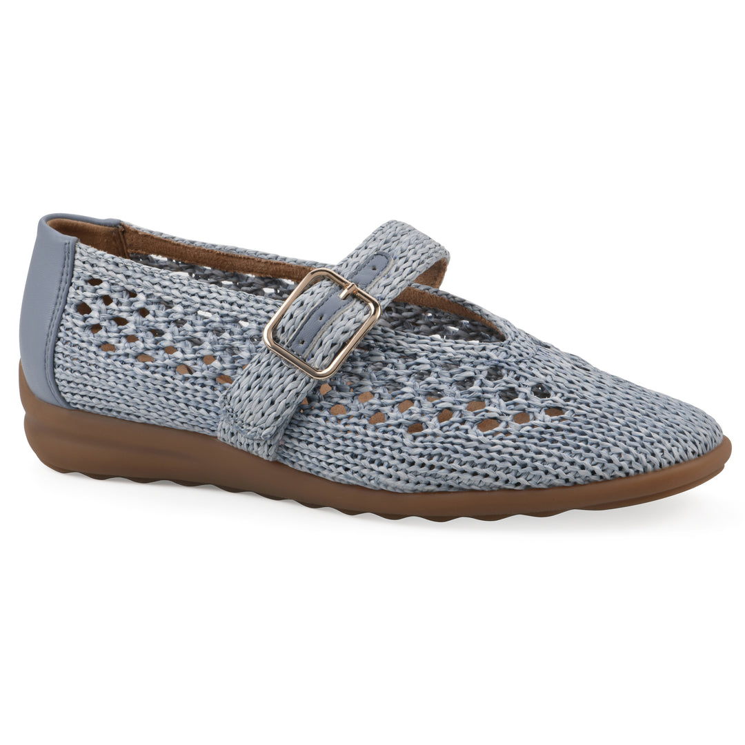 Cordette Flat - Periwinkle Fabric