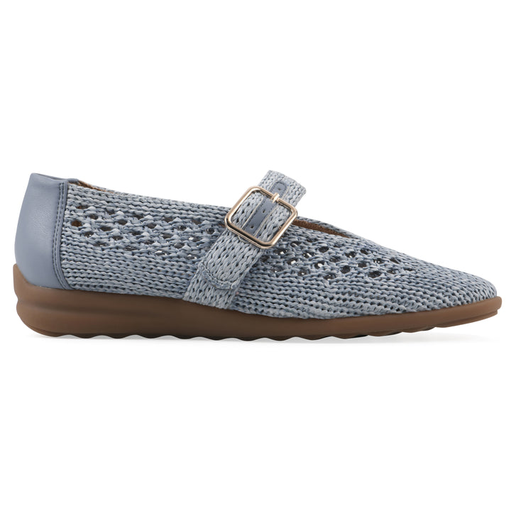 Cordette Flat - Periwinkle Fabric