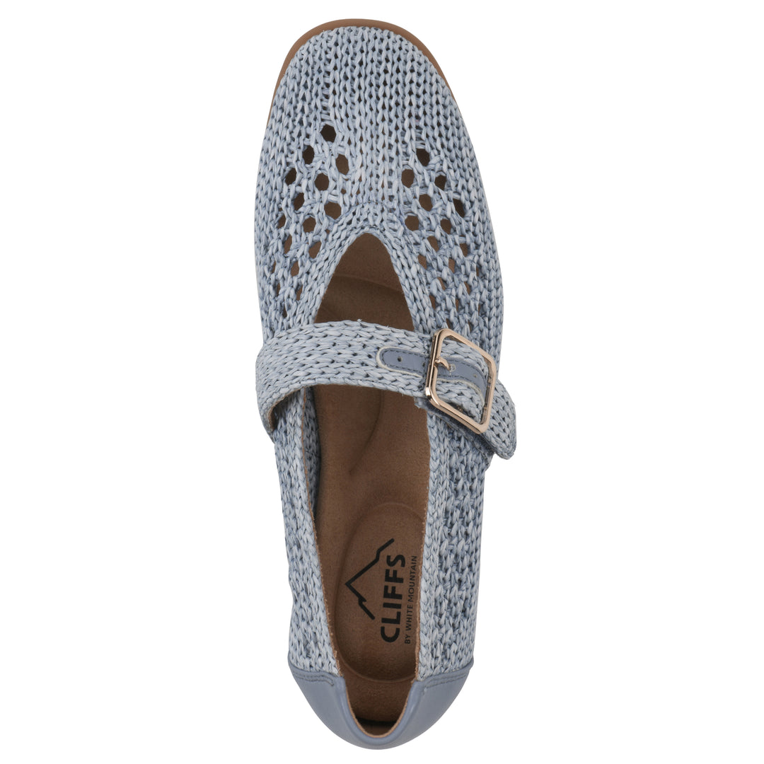 Cordette Flat - Periwinkle Fabric