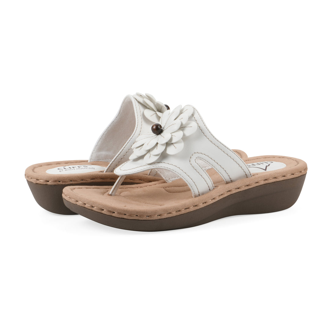 Cashlyn Sandal - White