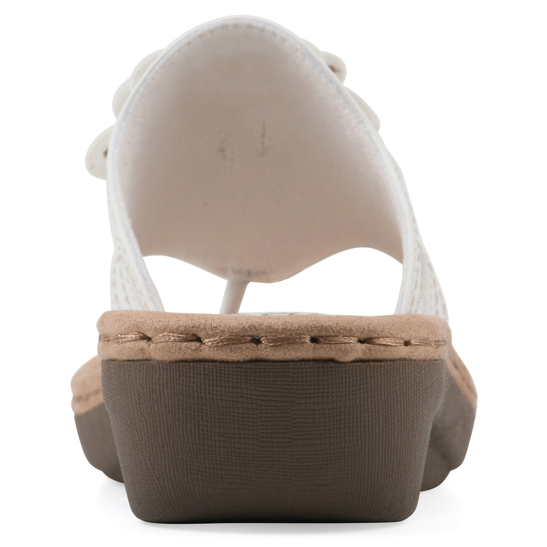 Cashlyn Sandal - White