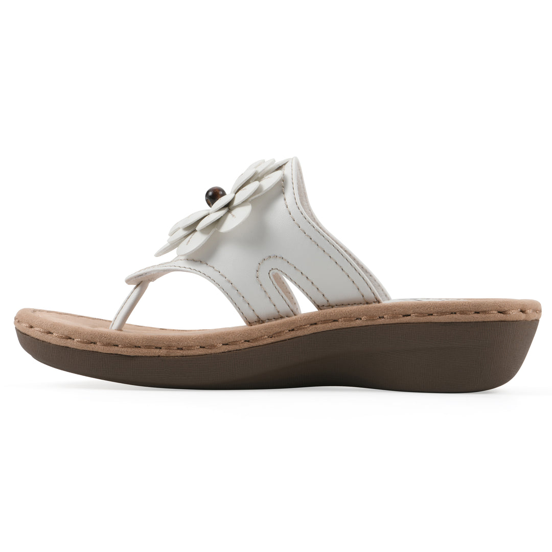 Cashlyn Sandal - White
