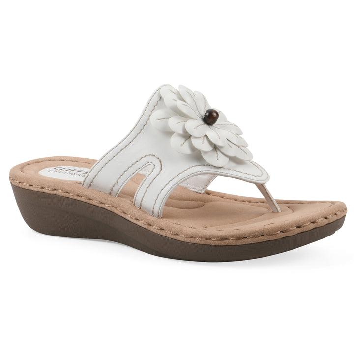 Cashlyn Sandal - White