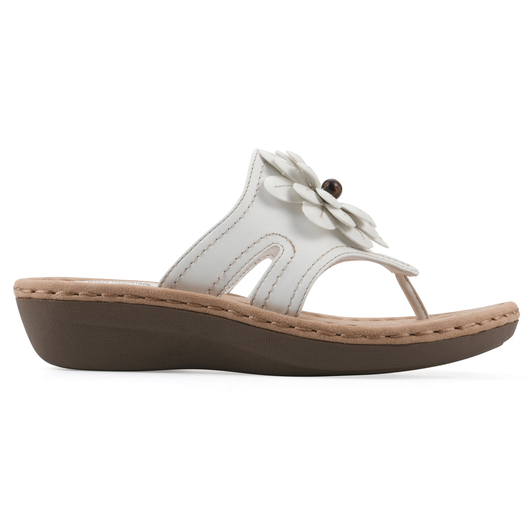 Cashlyn Sandal - White