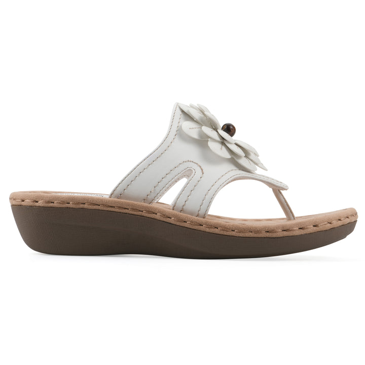 Cashlyn Sandal - White