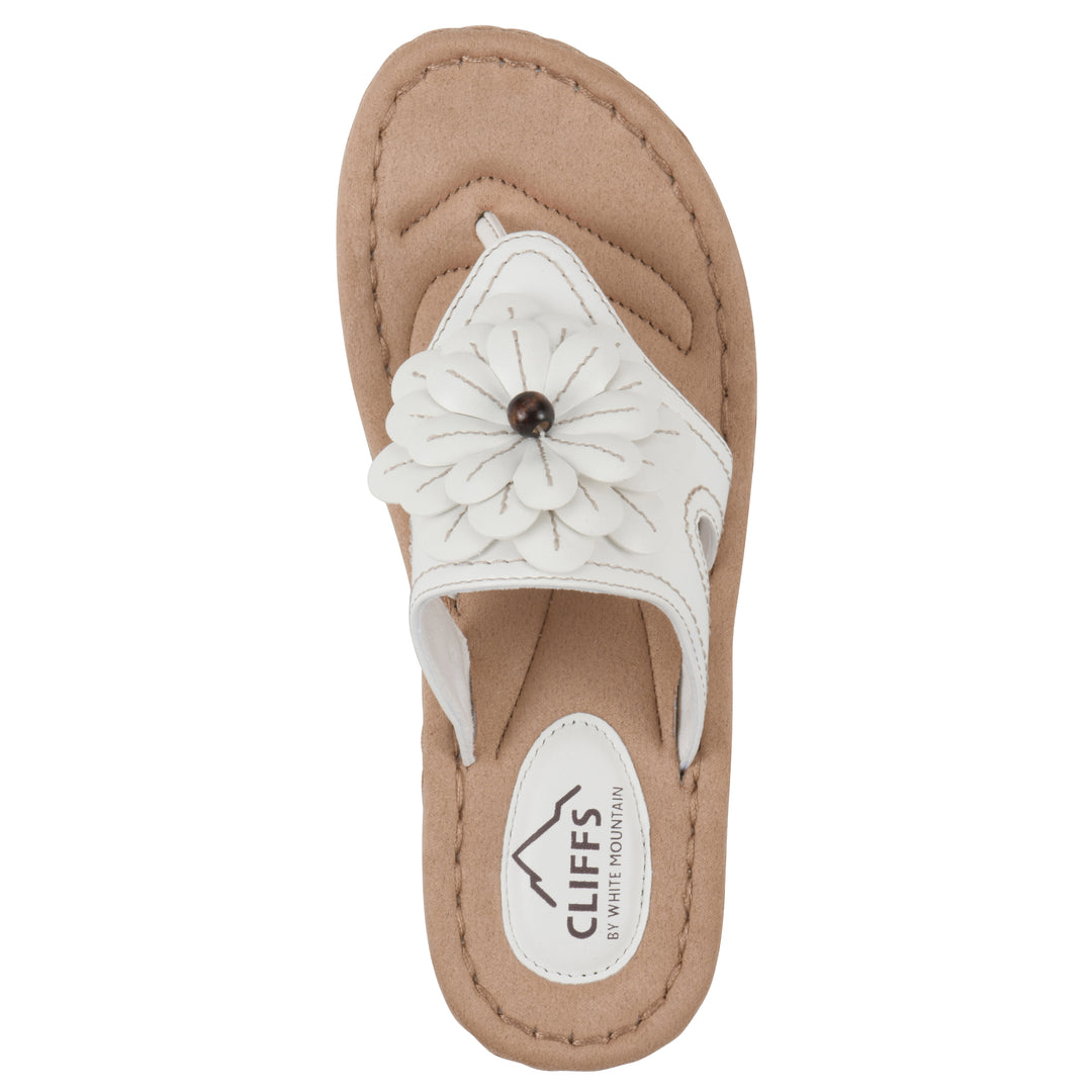 Cashlyn Sandal - White