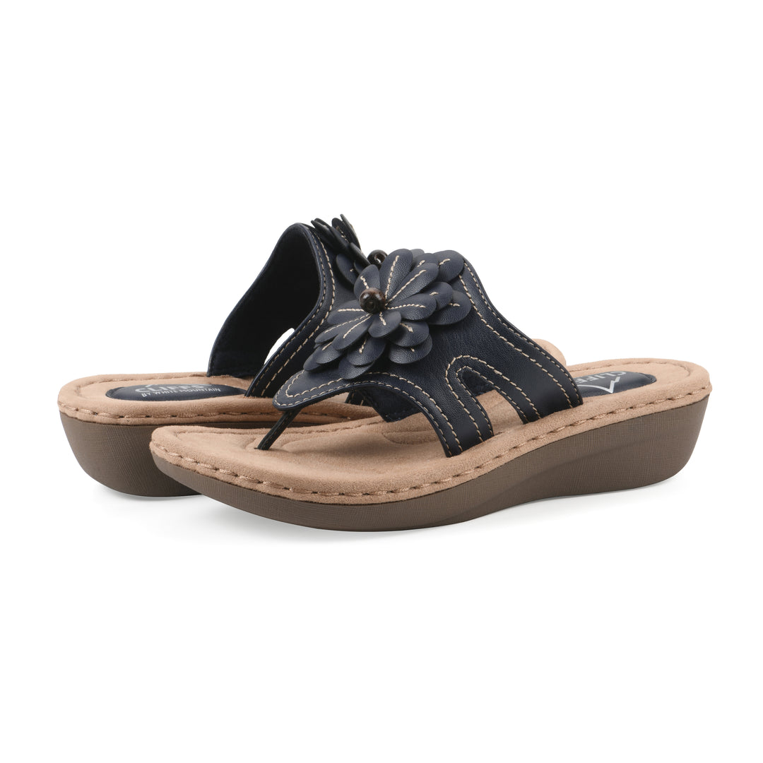 Cashlyn Sandal - Navy