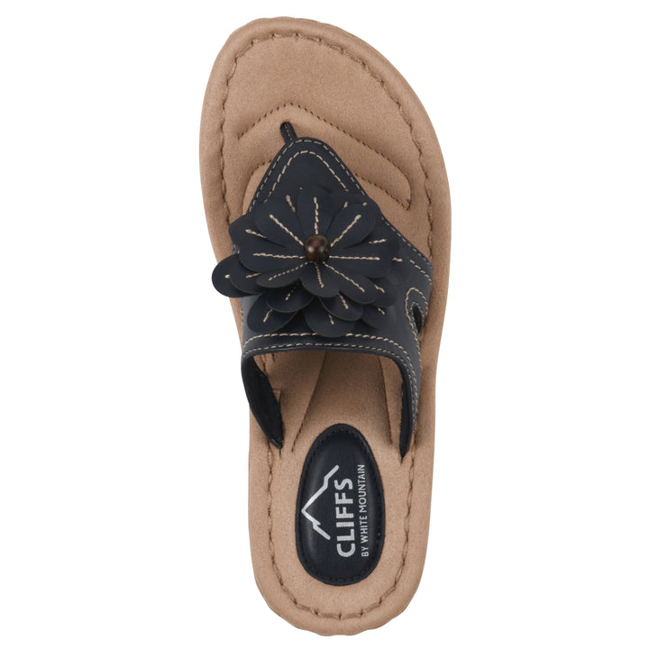 Cashlyn Sandal - Navy