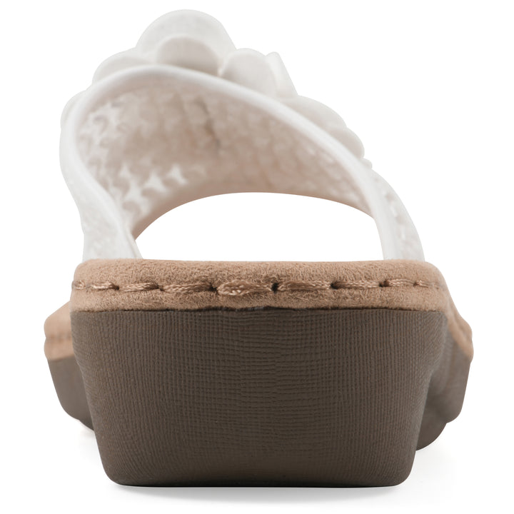 Chill 2 Sandal - White Fabric