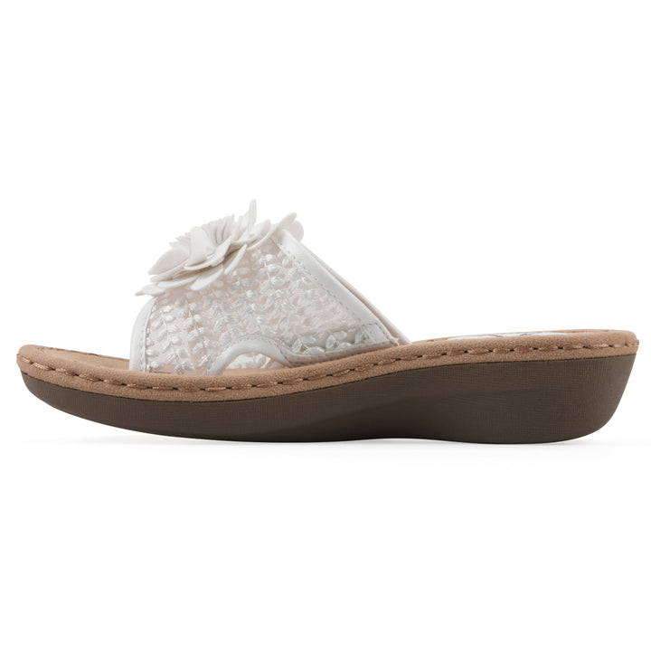 Chill 2 Sandal - White Fabric