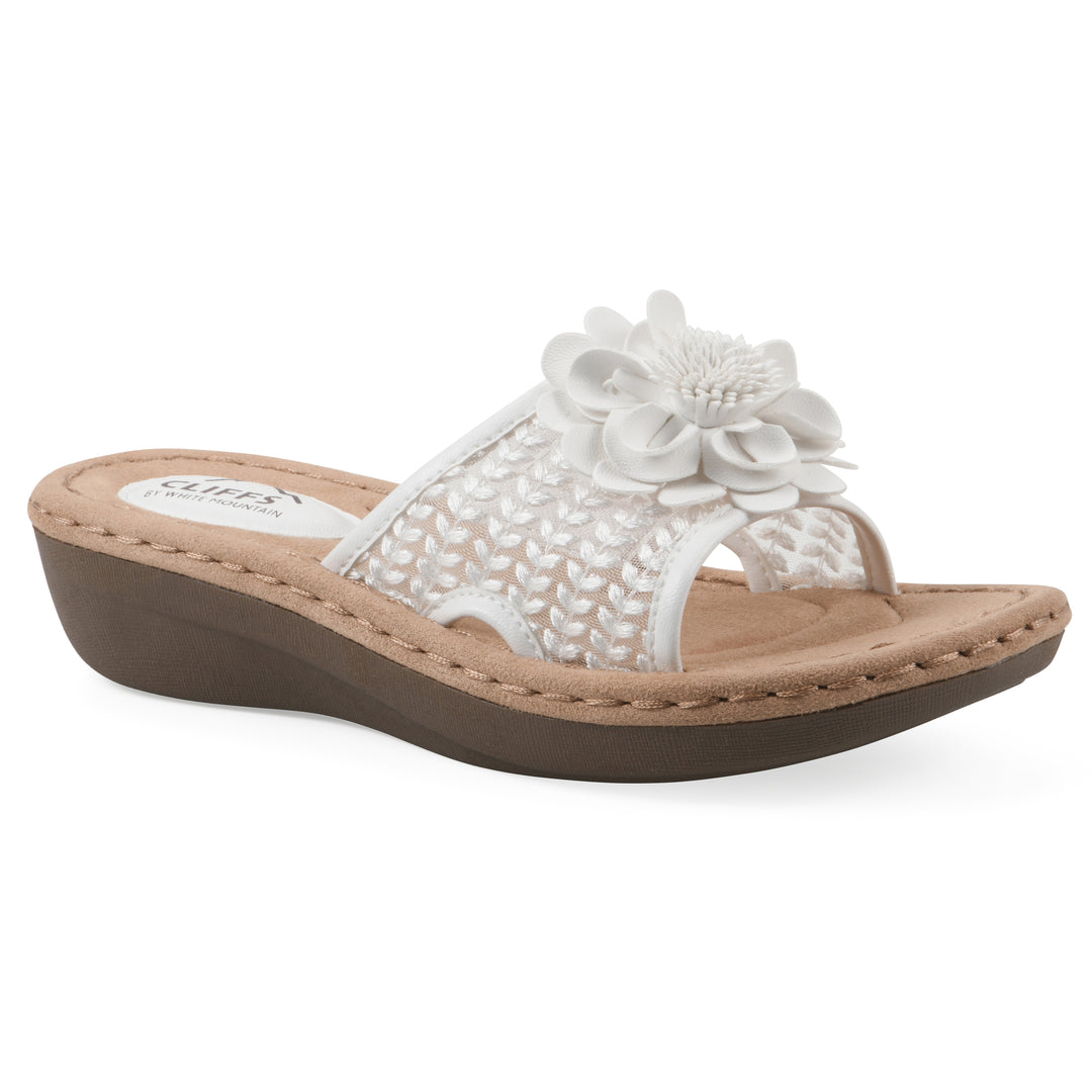 Chill 2 Sandal - White Fabric