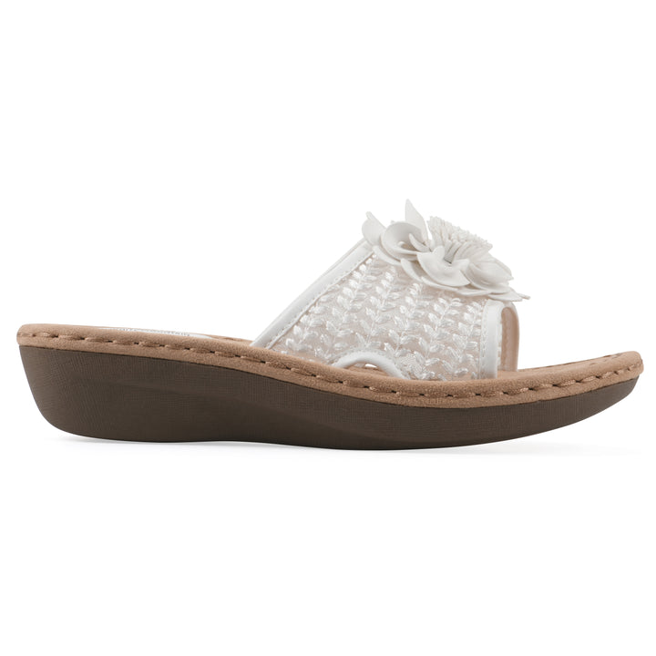 Chill 2 Sandal - White Fabric