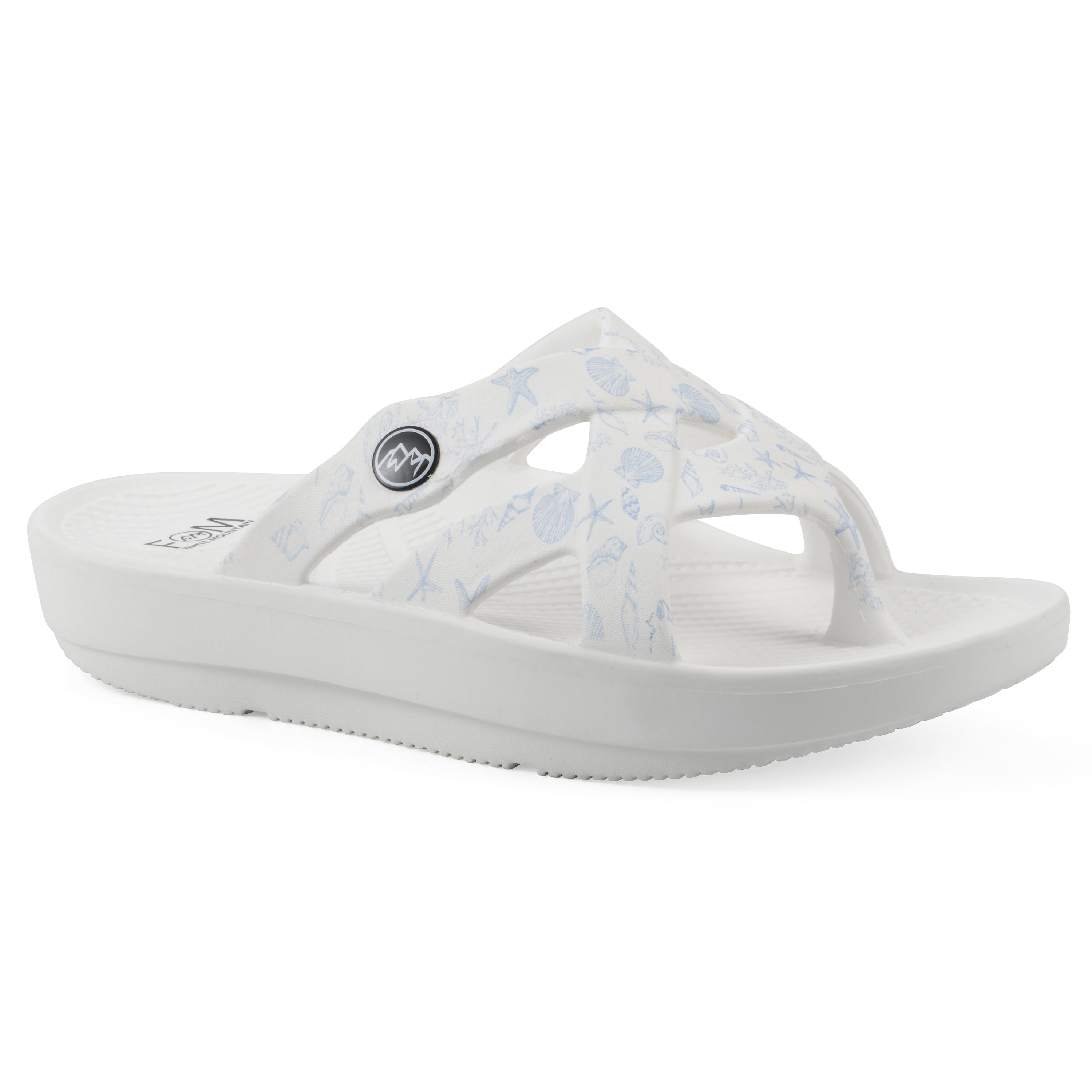 靴 Relax Sandal White M Rip Recovery Sandal – White Mountain Shoes