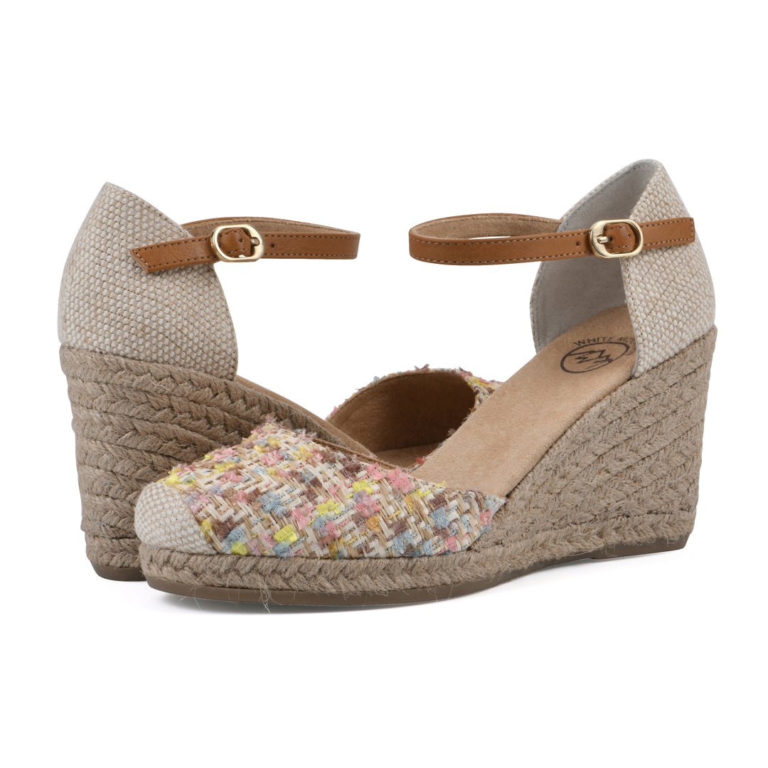 Mamba Wedge - Natural Multi Fabric