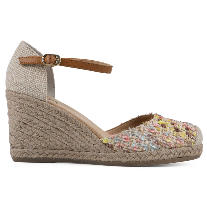 Mamba Wedge - Natural Multi Fabric