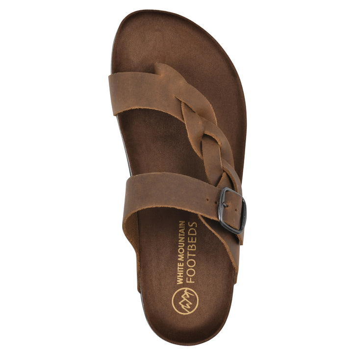 Crawford Footbeds Sandal - Whiskey Leather