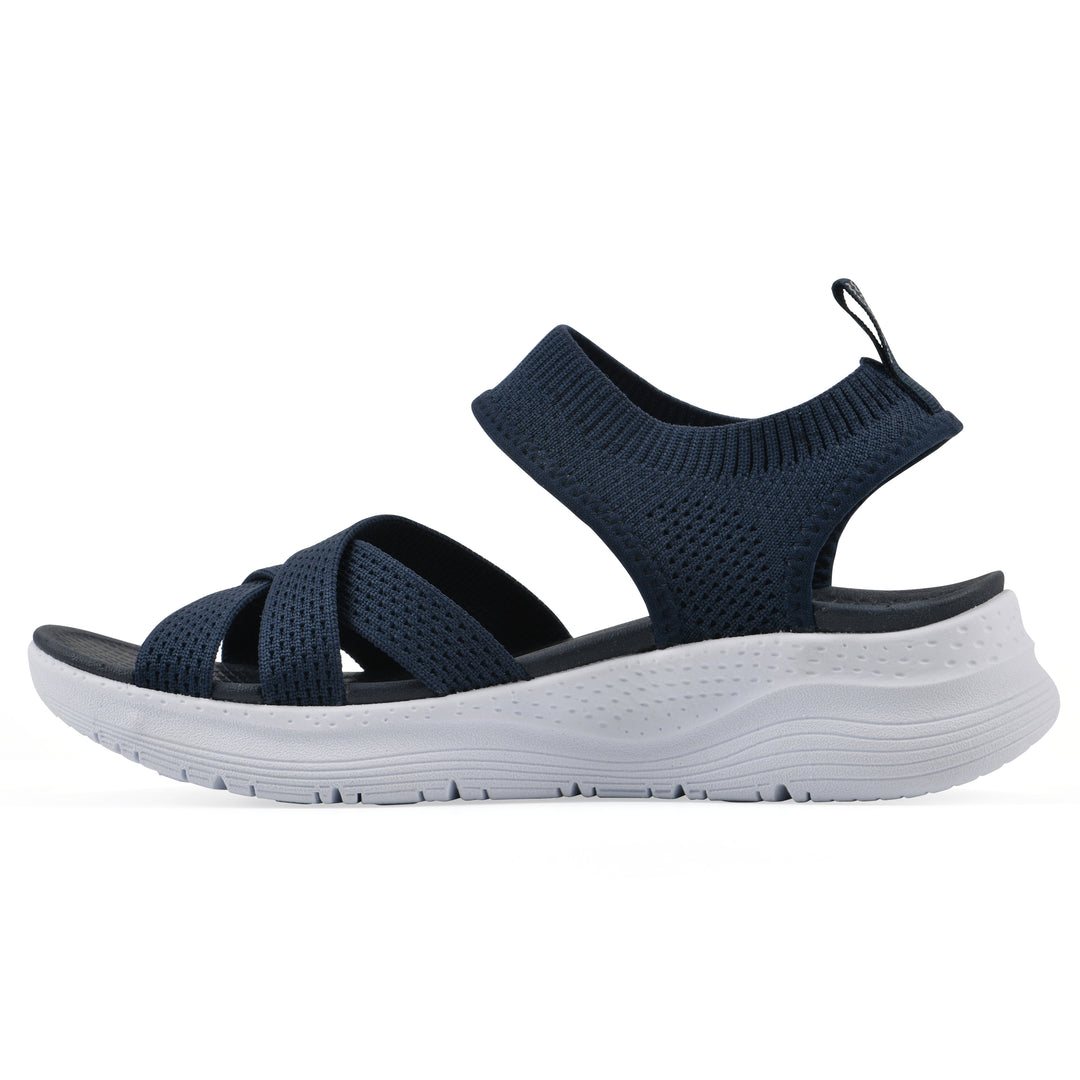 Charry Recovery Sandal - Navy Fabric