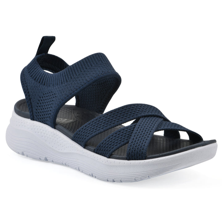 Charry Recovery Sandal - Navy Fabric