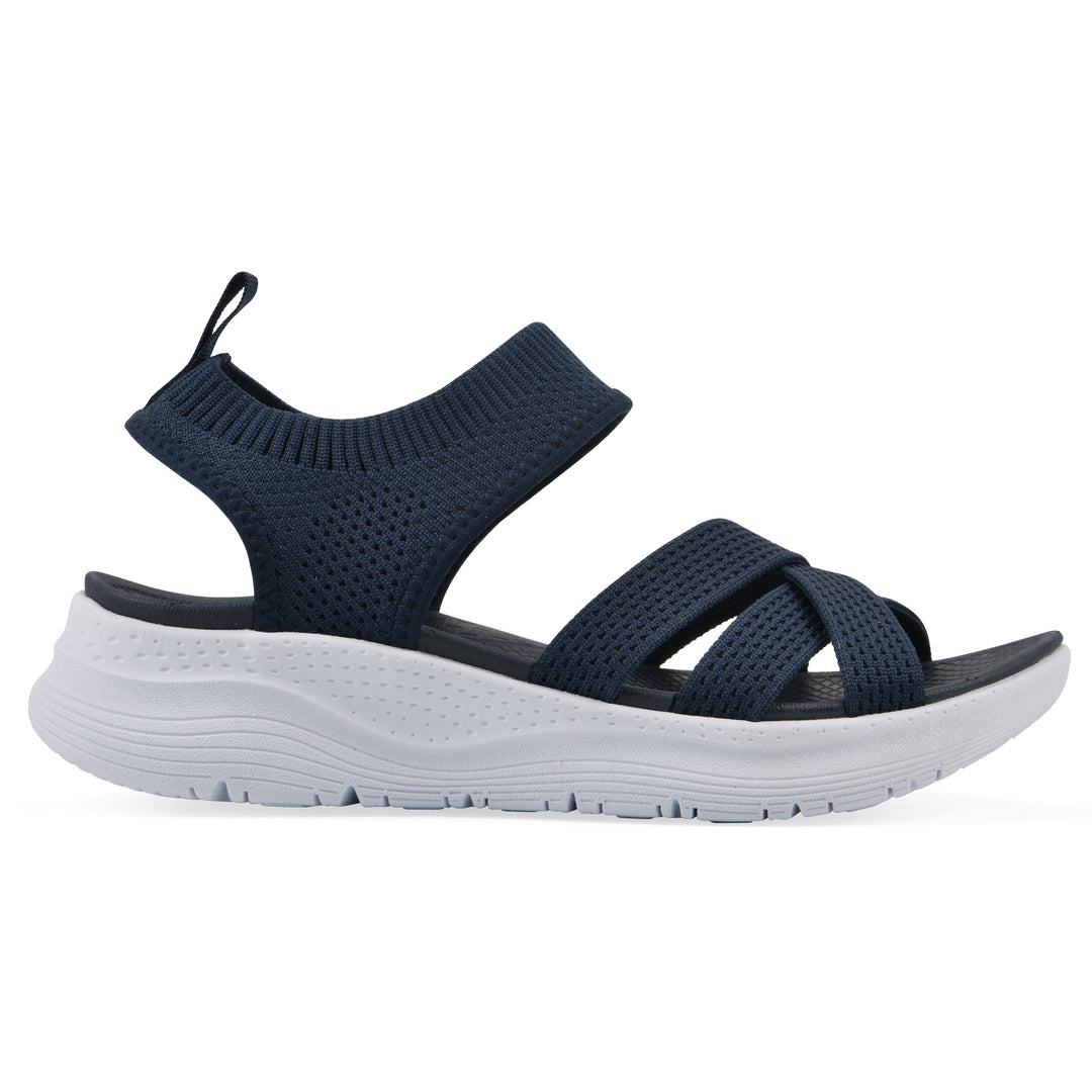 Charry Recovery Sandal - Navy Fabric