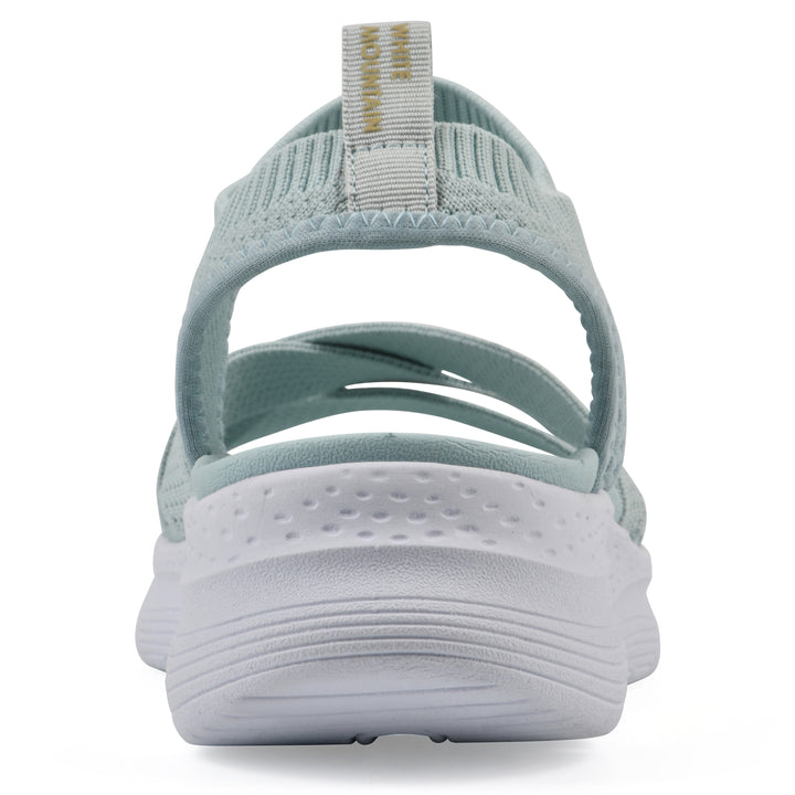 Charry Recovery Sandal - Cotton Blue Fabric